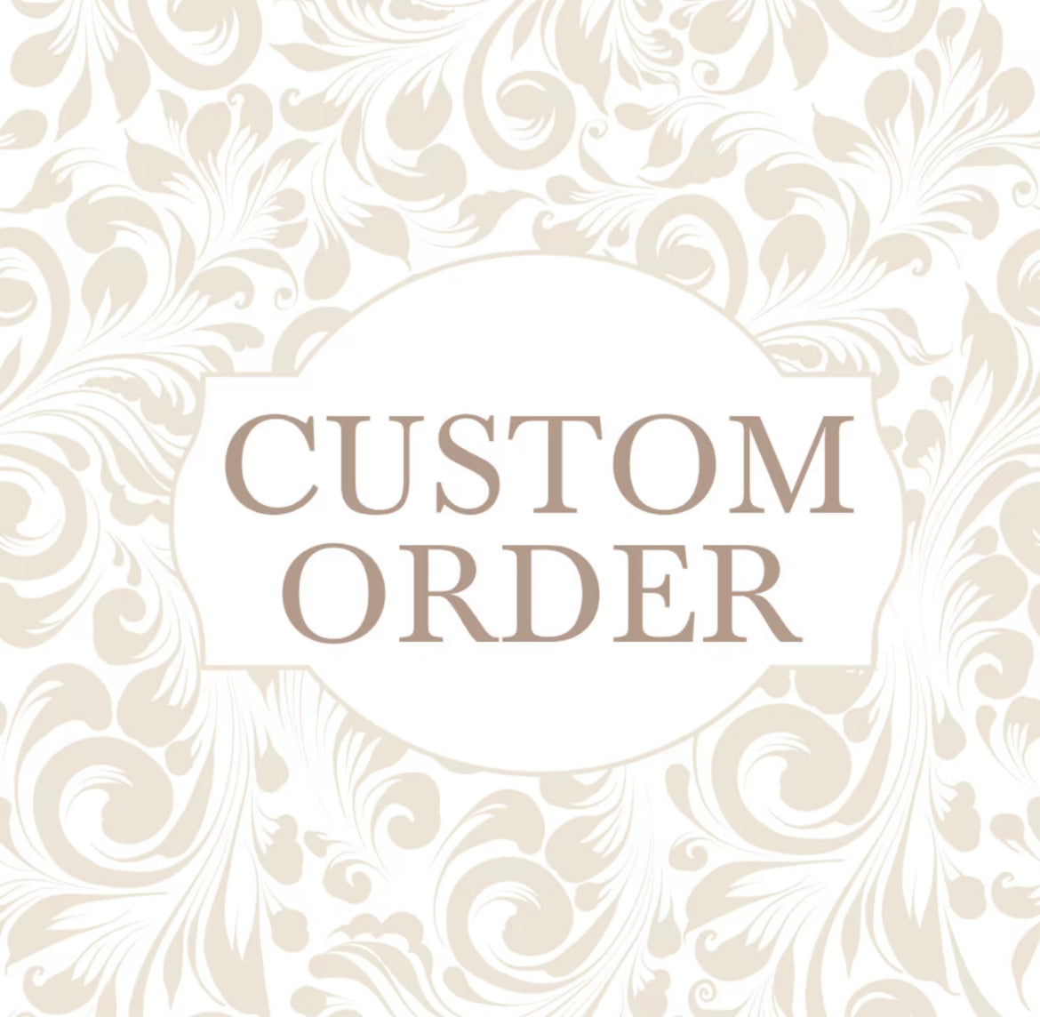 CUSTOM ORDER PAYMENT